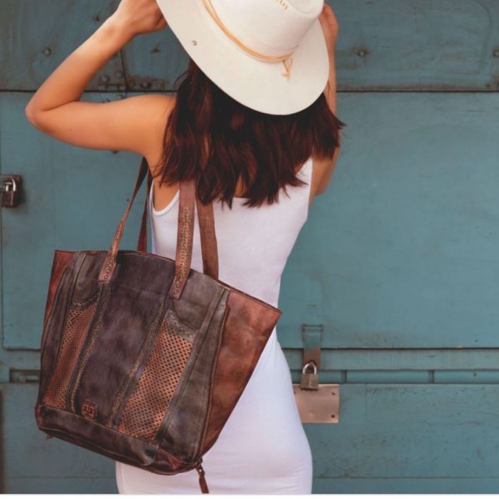 bed stu bag amelie black  rustic/ teak rustic